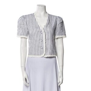 Reformation Bess Linen Top